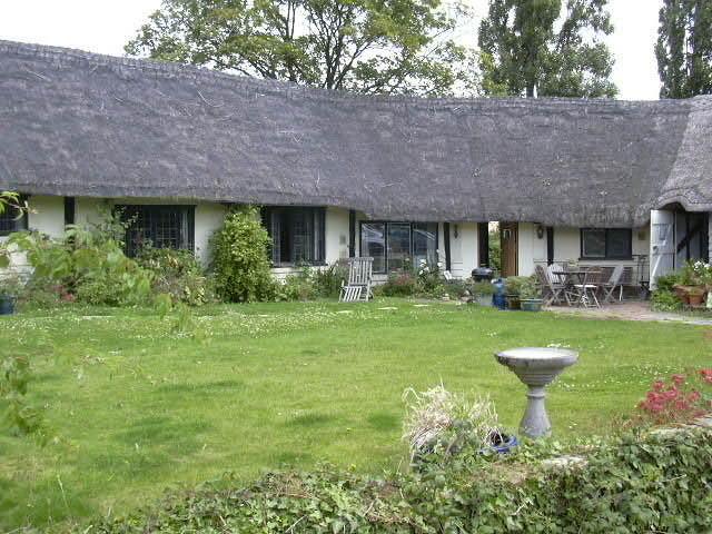 Church Hall Farm Bed And Breakfast Broxted Exterior foto